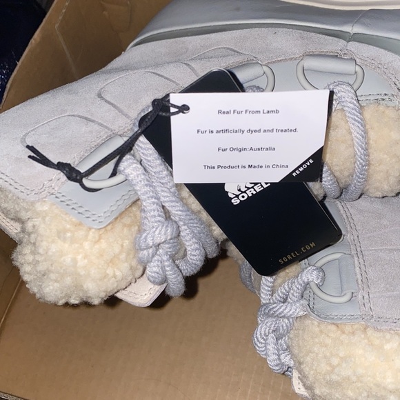 Sorel Joan of Artic next lite dove gray NWT 8.5 - Picture 8 of 10